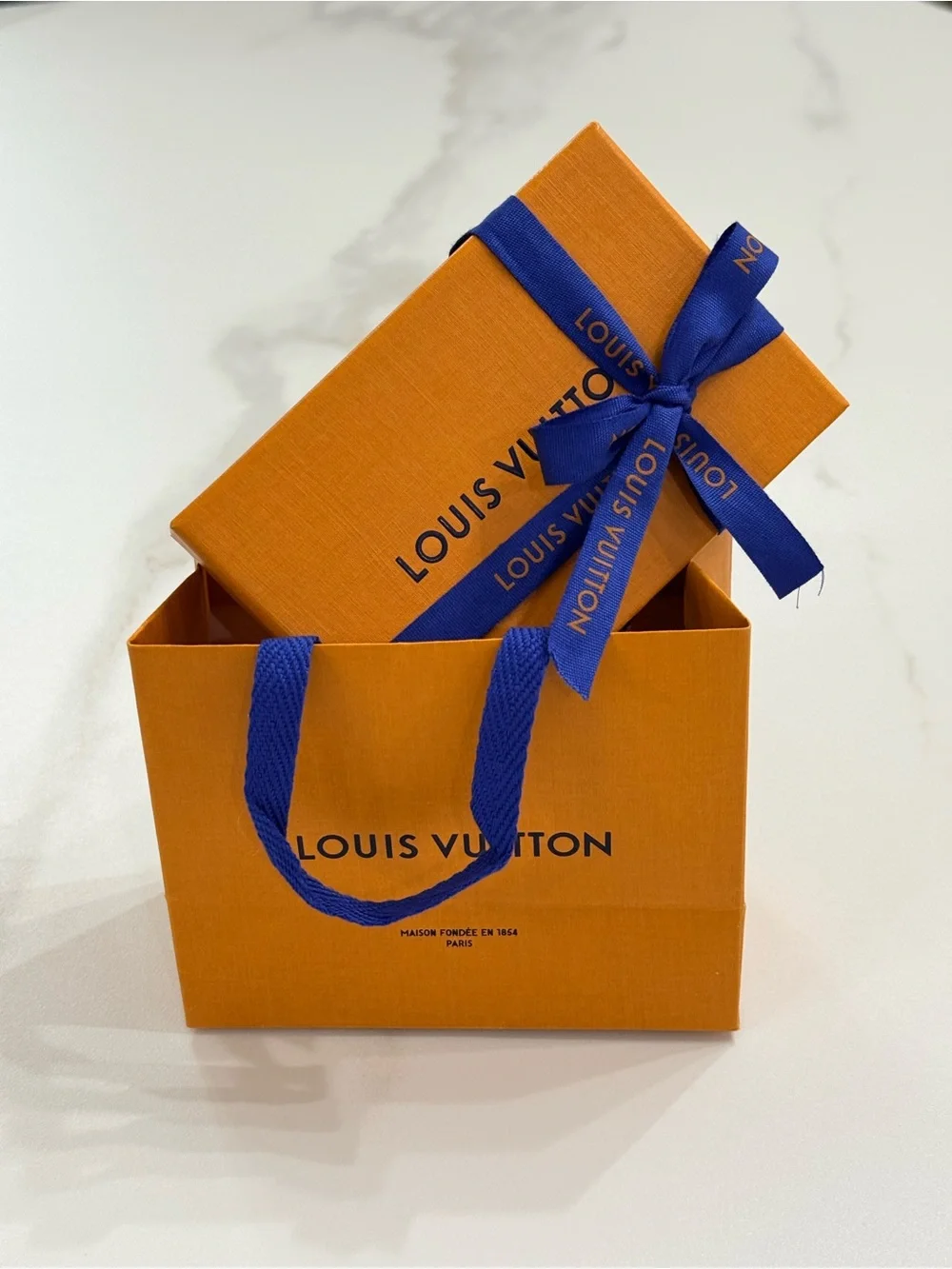 Louis Vuitton Empty Wallet Drawer Box Dust Bag Shopping Bag Set⁠